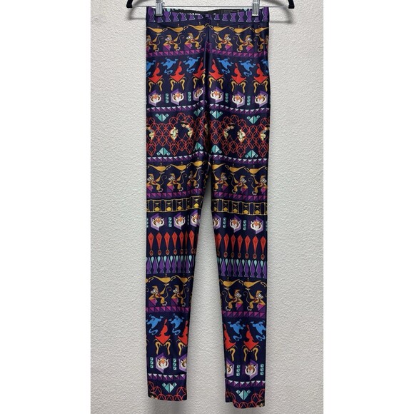 BLACKMILK Disney Aladdin Whole New World Leggings Small NWOT Jasmine - Picture 2 of 5